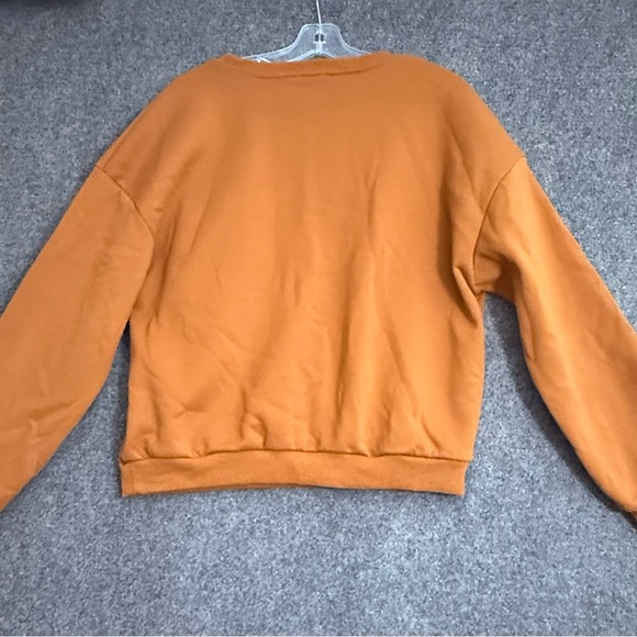 SHEIN Women's Mustard Crew Neck Sweater - Picture 2 of 6